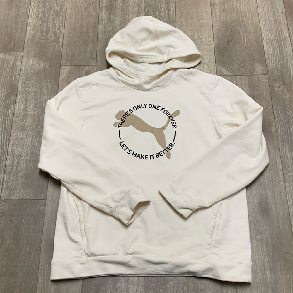 Kids Puma Pullover‎ Performance Gym Training Sweatshirt Hoodie